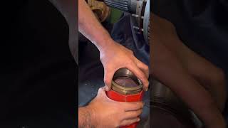 Removing bomber prop hub nut. #education #ww2