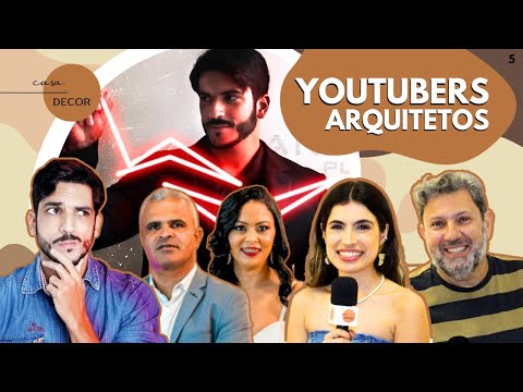 Youtubers Arquitetos @PLANARQCAMPOS e @Arquitetandoobras