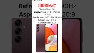 Samsung Galaxy A14 4G | Specs | Price Leaks | shorts samsung samsunggalaxy samsunggalaxya14