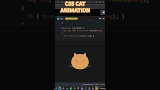 CSS Cat Animation Tutorial | Blinking Eyes Effect