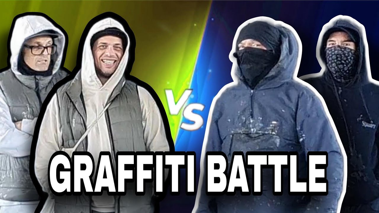 WER GEWINNT? Komm 2 VS 2 | DUISBURG| 24. GRAFFITI BATTLE