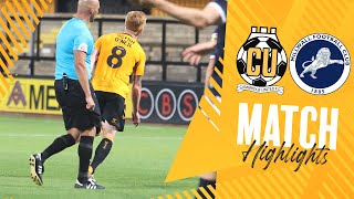 MATCH HIGHLIGHTS | Cambridge United 1-0 Millwall