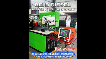 CRS960 Pro Diesel Injector And Pump Tester Machine For Eui Eup Cambox #diesel #tester #injection
