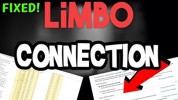 How To LOWER PING & Fix Server/Connection in Limbo