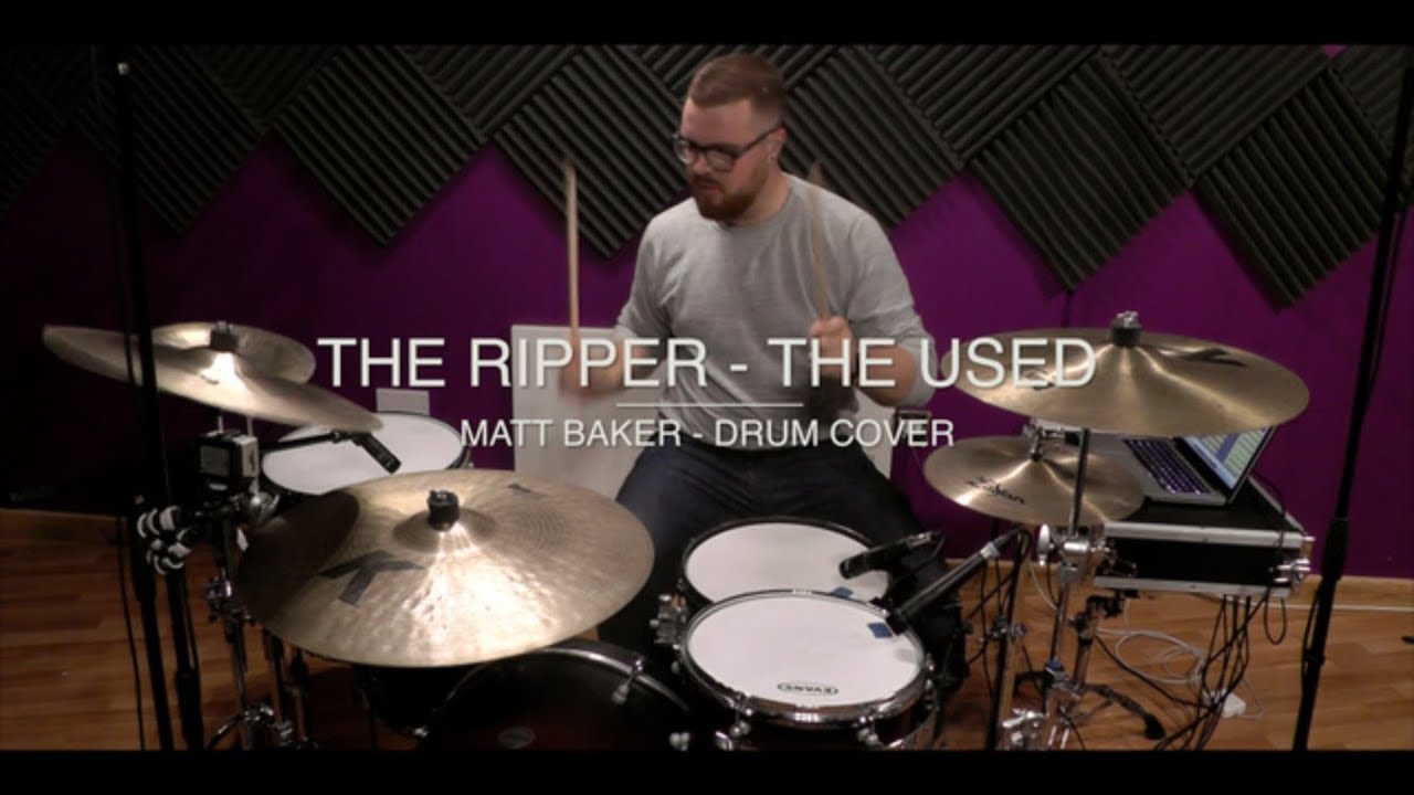 Drum Ripper The Ripper - The Used drum cover - YouTube