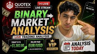 Quotex Live Trading Challenge | Binary Market Analysis