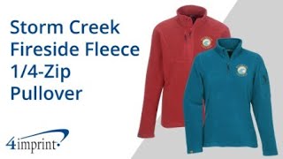 Storm Creek Fireside Fleece 1/4-Zip Pullover from 4imprint