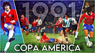 LA COPA AMÉRICA DE 1991 EN CHILE / El decepcionante tercer puesto de La Roja