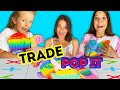 TRADEO de POP IT! Hacemos el Intercambio de FIDGET TOYS!! | Yippee Family