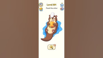 Dop5 Feed the otter Level 291 #game short viral video #gameplay #gameplay