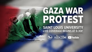 Gaza War protest at Saint Louis University