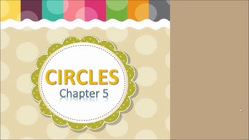 5.3 Circumference and Area of a Circle