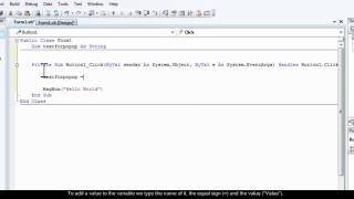 Vb Variable Tutorial 2