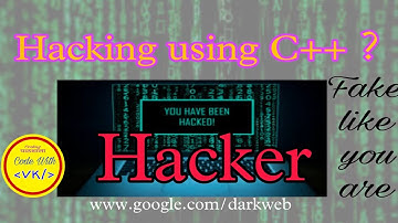 Act like a hacker || Hacking using C++ || Tricking #shorts  #youtubeshorts #forfun