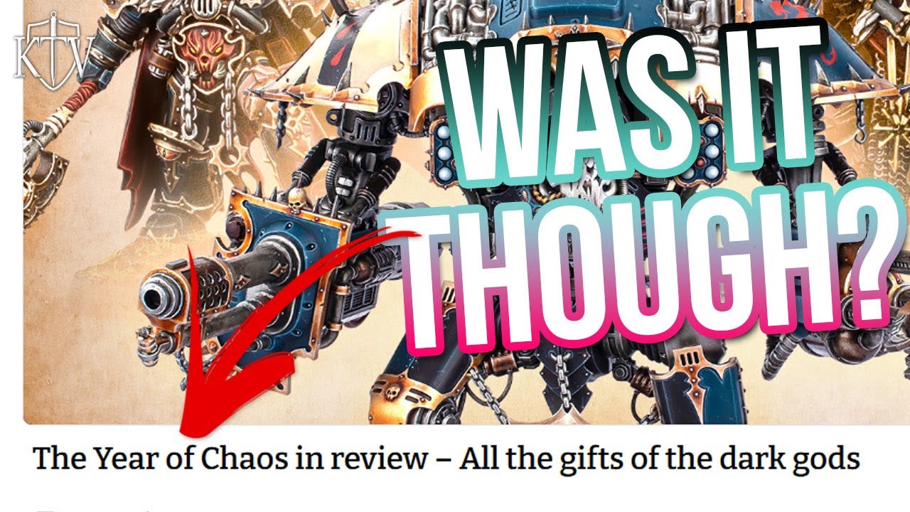 I think I was right about the Year of Chaos