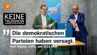 AfD-Verbot: Hilfreich oder hilflos? Ralph Stegner eingesperrt mit Jan Fleischhauer | Keine Talkshow