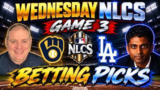 Brewers at Dodgers - Wednesday MLB Playoff Picks - 10/14/26 l Craig Trapp & Indian Cowboy NLCS Bets