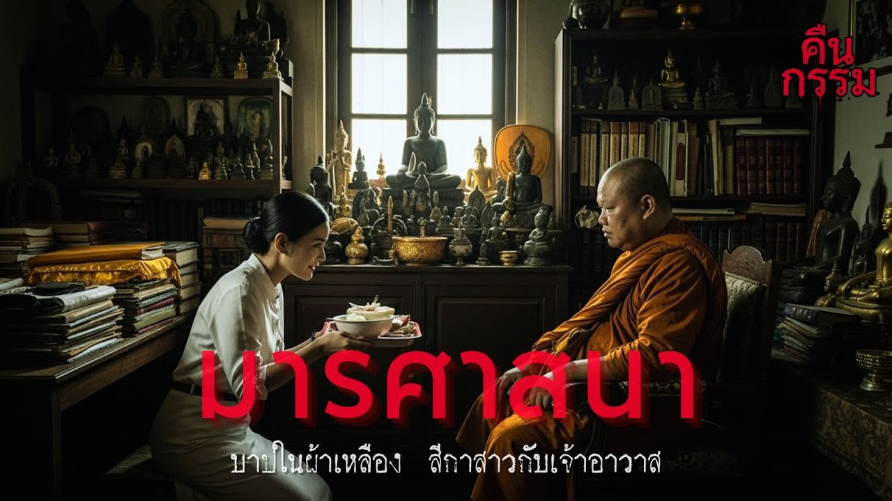 มารศาสนา บาปในผ้าเหลือง สีกาสาวกับเจ้าอาวาส | #เรื่องเล่า #กรรมตามสนอง #กฎแห่งกรรม #สีกากับพระ