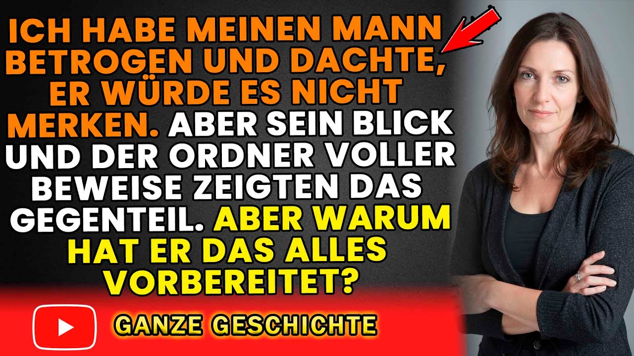Mein Mann hat von meinem Betrug erfahren und lange Beweise gesammelt. Aber warum?