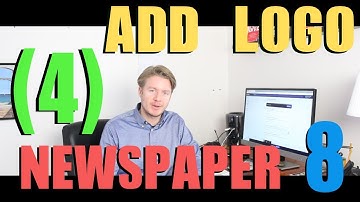 Newspaper 8 Theme Tutorial 2018 (Part 4) - How to Add a Logo to Wordpress Header 2018