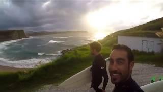 Surf en Los Locos, Suances. Cantabria