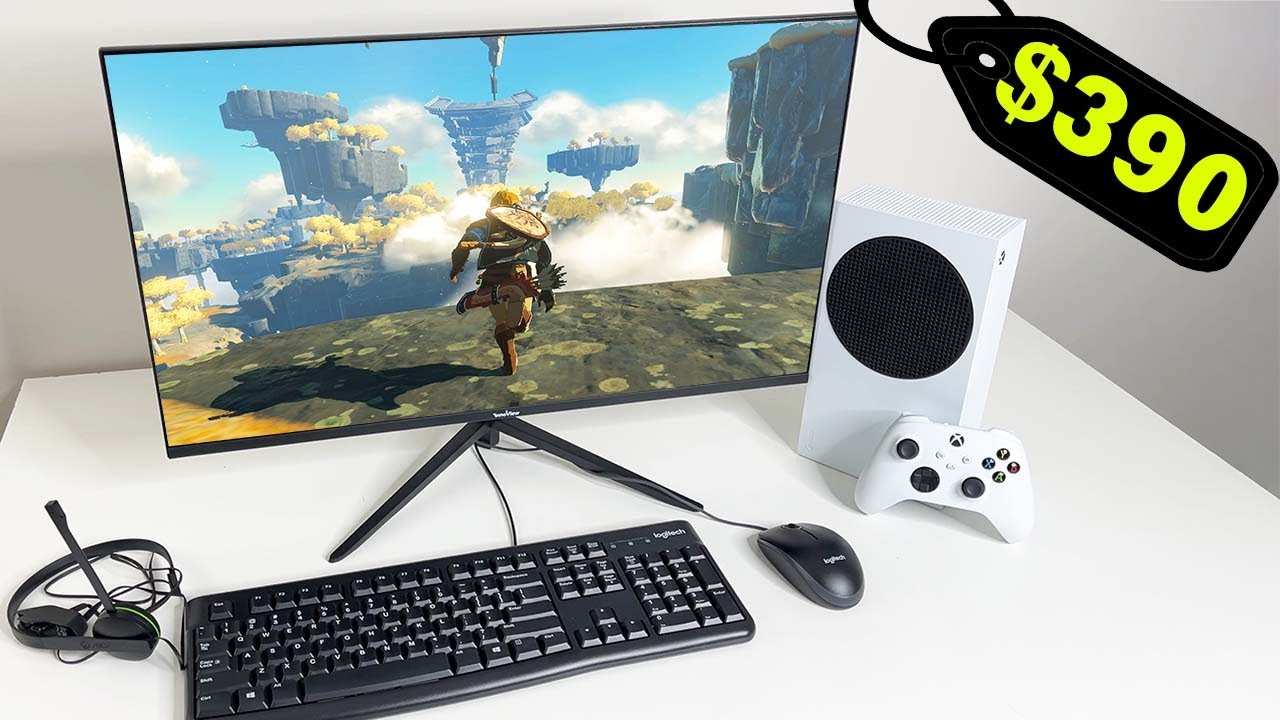 Xbox Series S as a Budget Gaming PC - 4K 120 FPS with Innocn 27 Monitor 