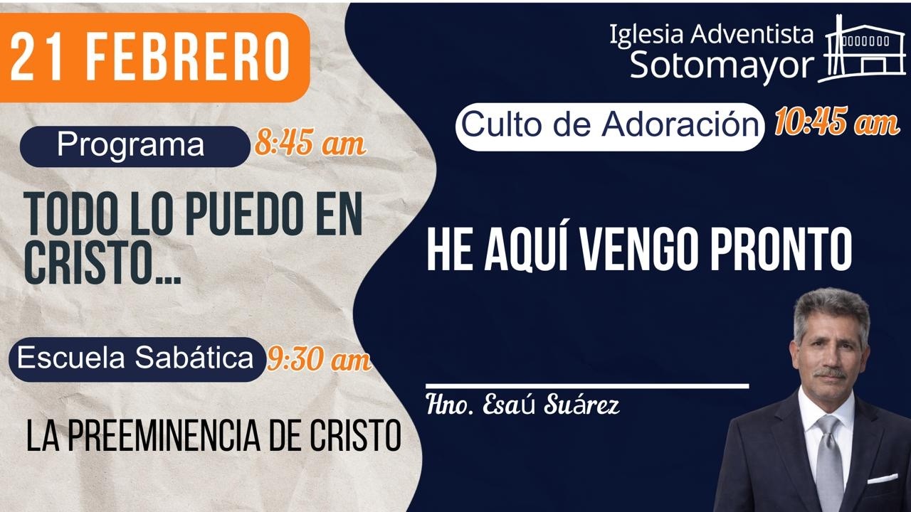 CULTO DE ADORACIÒN - Sabado 21 de febrero 2026 - YouTube