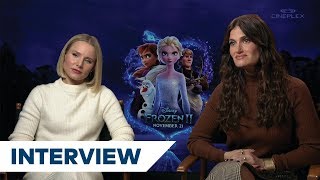 Disney's Frozen II stars Kristen Bell and Idina Menzel describe their sisterly bond