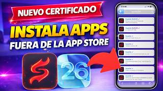 ¡NUEVO CERTIFICADO SCARLET 😱! Instala Apps FUERA de la APPSTORE en CUALQUIER Versión de iOS