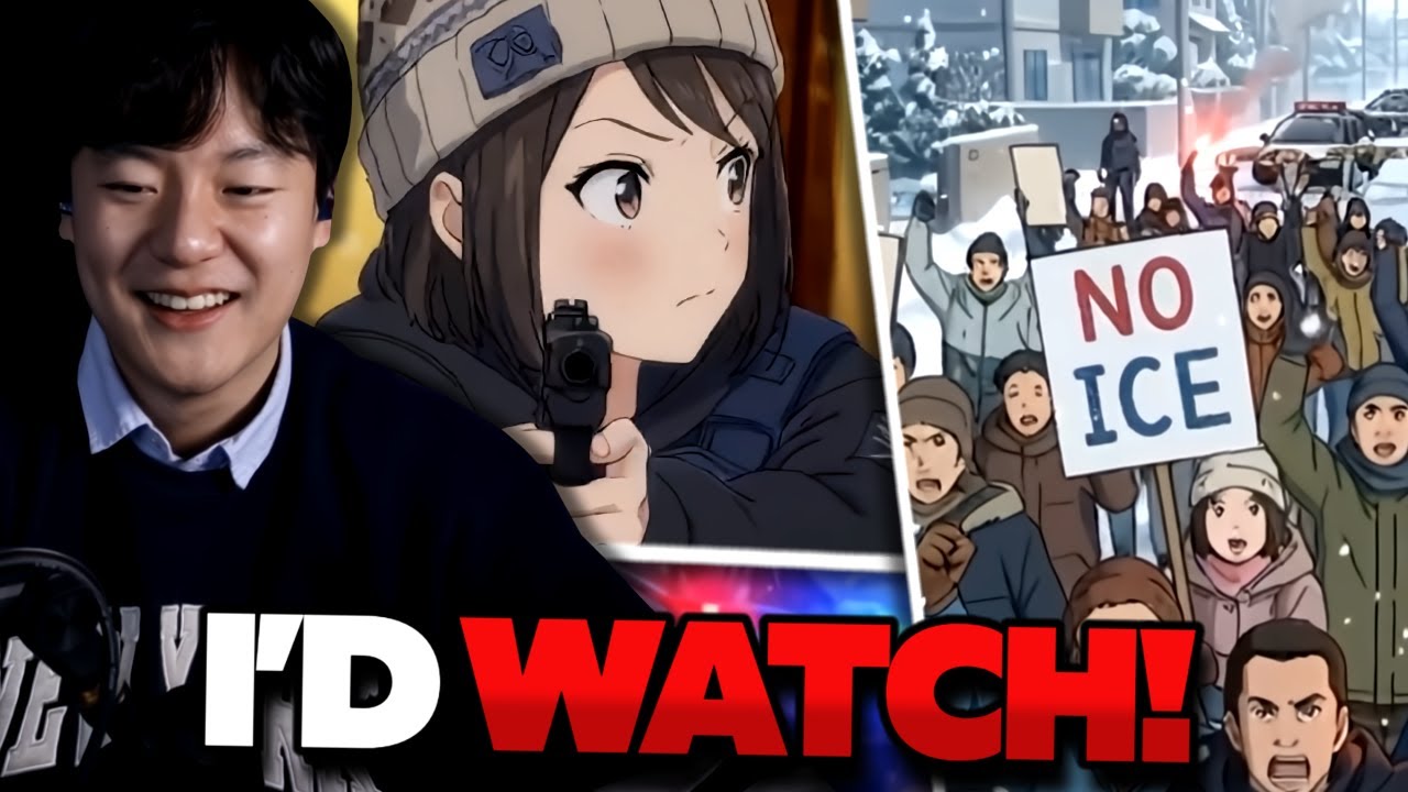 Reacting to Leaflit's New Anime about ICE