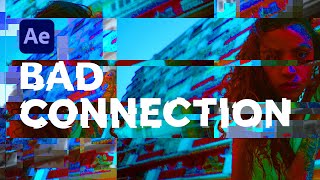 Bad Connection Glitch Effect | After Effects Tutorial screenshot 3