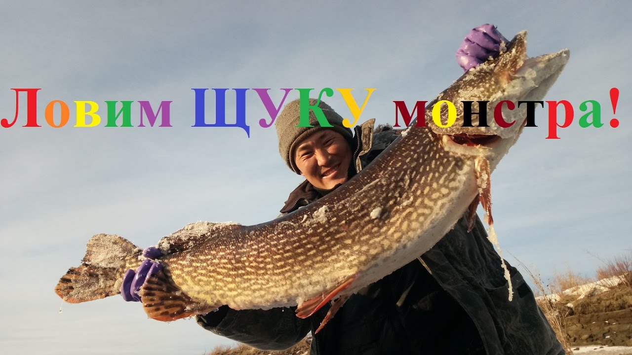 Fishing ловим ЩУКУ монстра! Якутия Yakutia