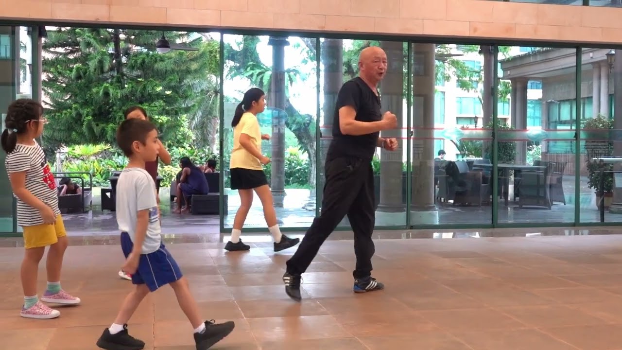 "Mastering Praying Mantis Boxing: Key Techniques & Footwork Explained"新加坡教学片段