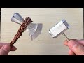 Mjolnir Vs. Stormbreaker DIY Using Soda Can