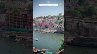 Blessed at Omkareshwar Jyotirling 🔱#trending #travel #trending #viral #viralreels #youtubeshorts