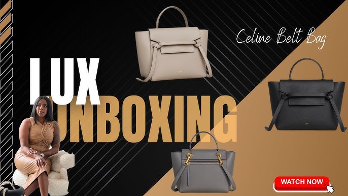 CELINE BELT BAG REVIEW  Size Comparison with Mini, Nano, Micro & Pico Bag,  Wear & Tear, WIMB 