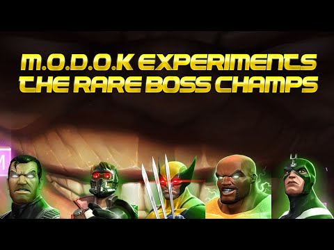 MODOK Experiments, Boss Champions & rare Defenders 