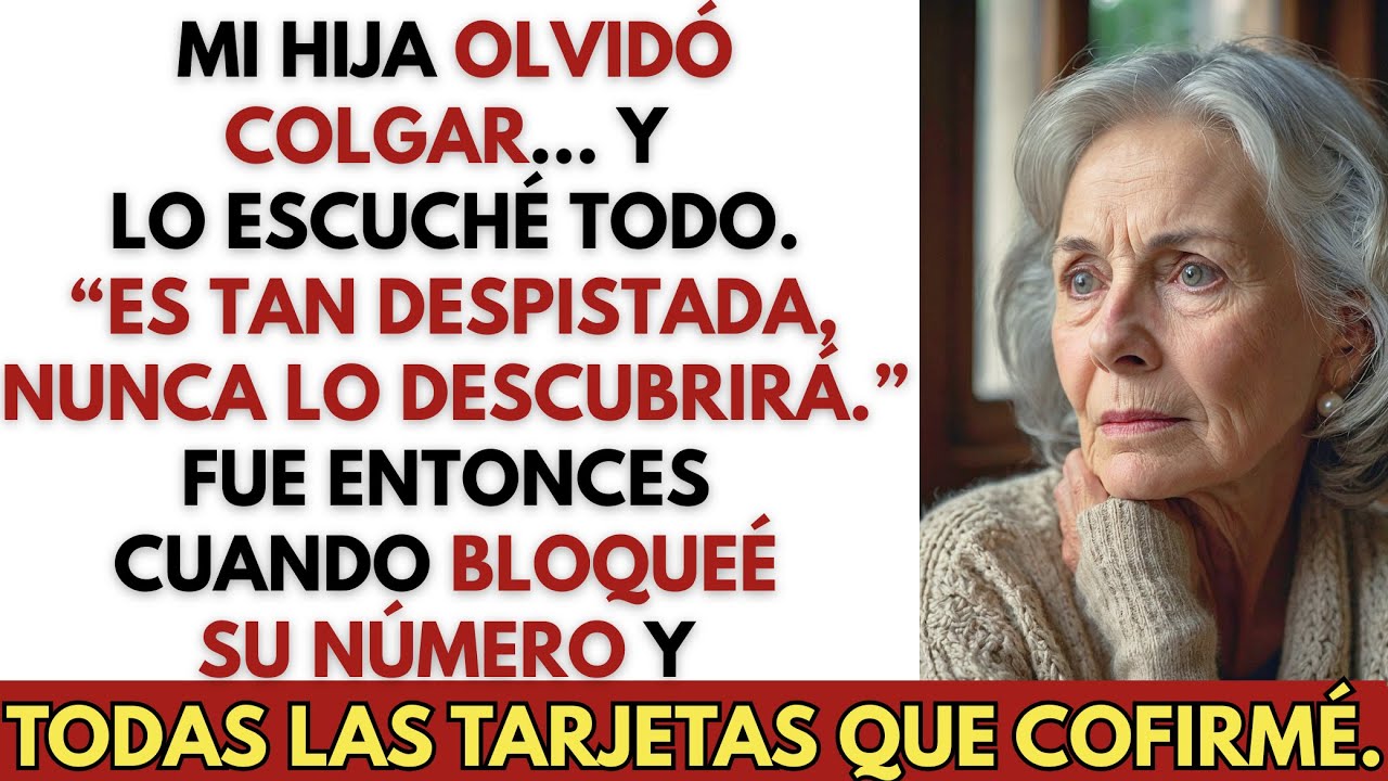 Mi hija olvidó colgar el teléfono  - accidentalmente escuché una conversación cruel con…