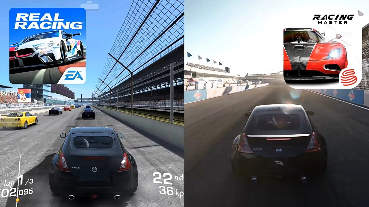 Real Racing 3 VS Racing Master Comparison #realracing3 # ...