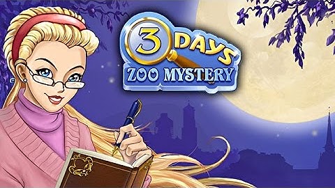 3 Days: Zoo Mystery Trailer