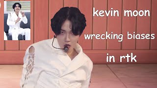 kevin moon wrecking everyone's biases in road to kingdom
