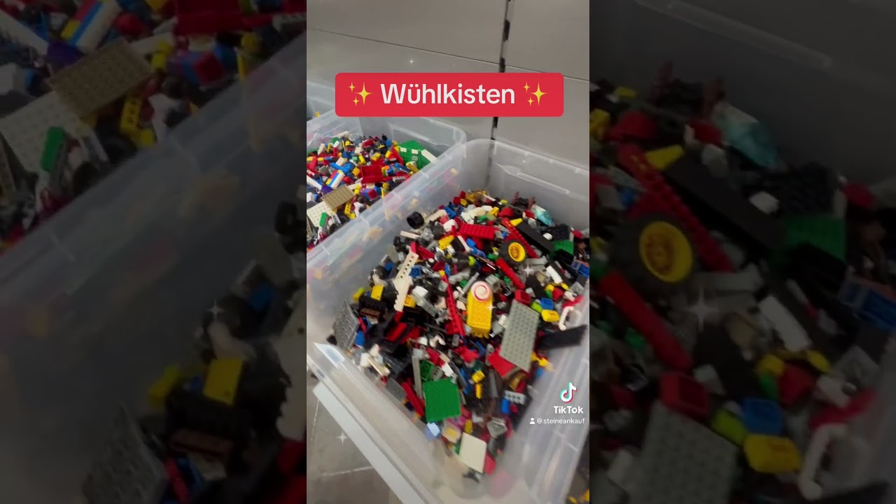 LEGO in Wühlkisten bei STEINE-ANKAUF in Burscheid