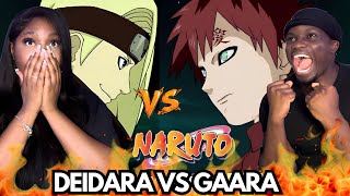Deidara Vs Gaara Naruto Shippuden Episode 3-4 Reactionreview