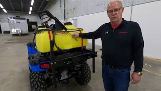 Mounting a 25 Gallon Pro Series Sprayer on an ATV