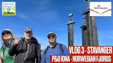 P&O Iona - Norwegian Fjords Cruise - Vlog 3 - STAVANGER