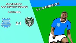 YURI FC 2-1 FURIA FC (BRASILEIRÃO DOS INSCRITOS 2026) (4 RODADA)