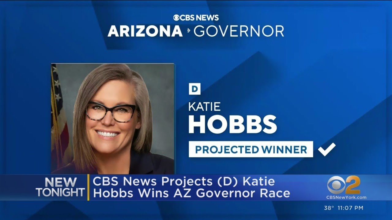 CBS News projects Democrat Katie Hobbs as winner of Arizona governor's ...