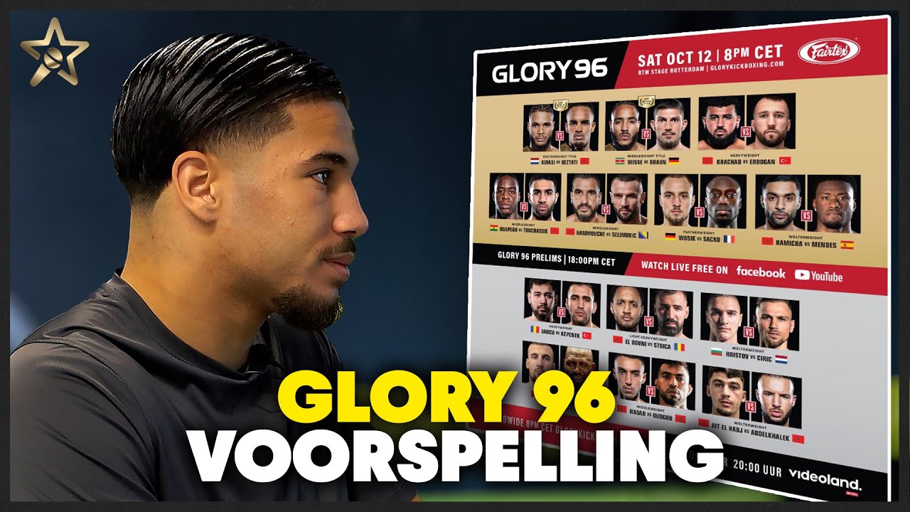 TYJANI BEZTATI of CHICO KWASI? GLORY96 Voorspelling met Ayoub Bourass