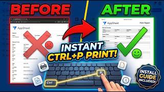 How to print with Appsheet, no cut offs, simple extension that fixes Ctrl+P screenshot 2