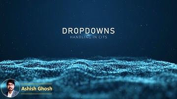 07. Dropdowns | Cognizant Intelligent Test Scripter